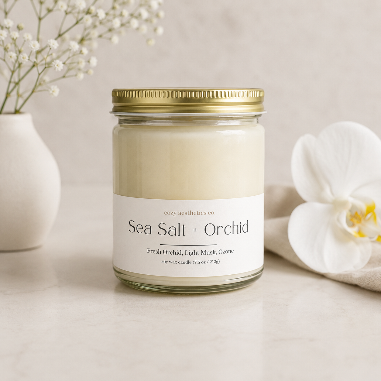 Sea Salt + Orchid